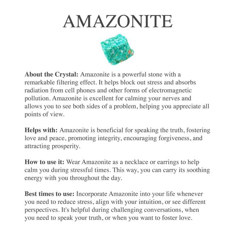 Double The Attention Amazonite Ring