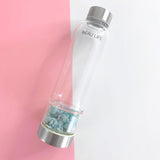 Aquamarine Crystal Water Bottle.