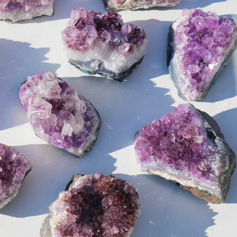 Raw Amethyst Crystal.