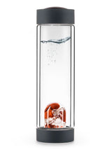 VIA HEAT "Fitness" Crystal Water Bottle